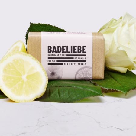 BADELIEBE - Hartseife Zitrus Rose Olive & Coconut Oil Soap-Lebenshilfe Nürnberg-werky