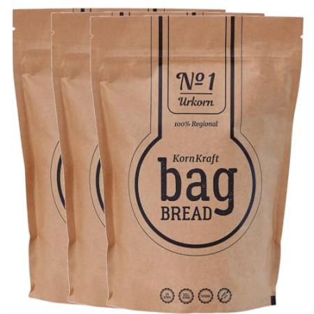 3er Set: BagBread KornKraft "No. 1 Urkorn"--werky