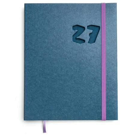 Buchkalender 2027 – A5+ Terminplaner mit Schweizer Broschur--werky