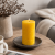 Stumpenkerze in Mosaikoptik--werky