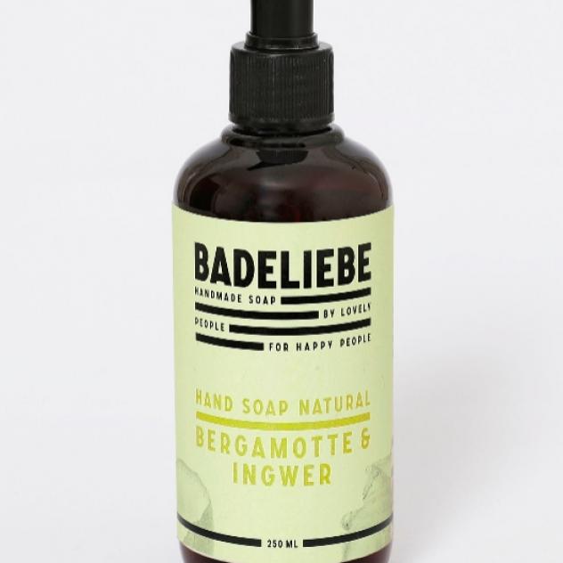 Flüssigseife BADELIEBE Hand Soap - Bergamotte & Ingwer-Lebenshilfe Nürnberg-werky
