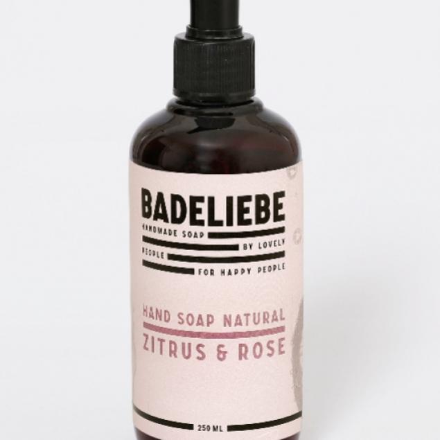 Flüssigseife BADELIEBE Hand Soap - Zitrus & Rose-Lebenshilfe Nürnberg-werky
