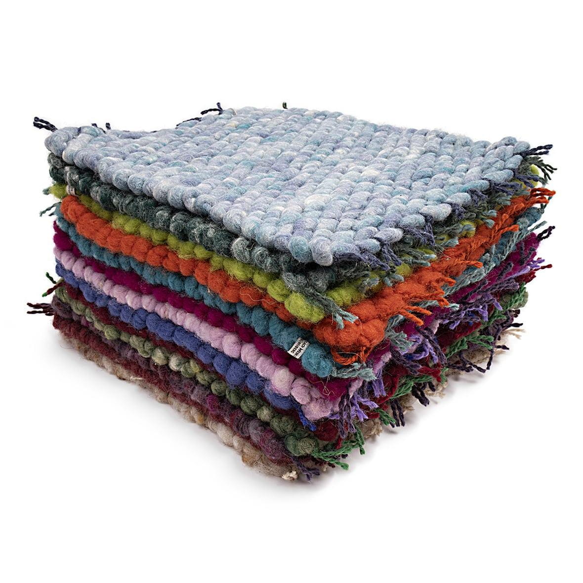 schurwolle sitzkissen