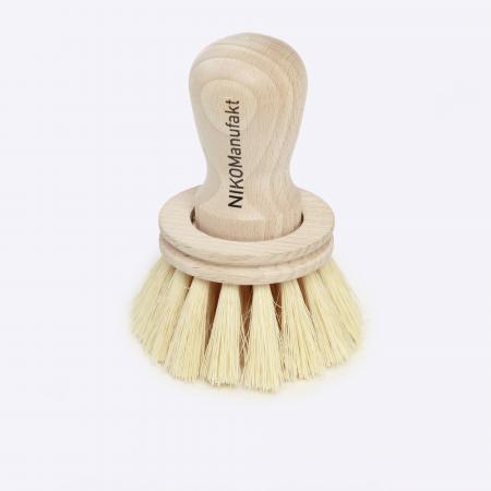 Topfbürste, Topfkratzer Fiber handgemacht-Nikolauspflege-werky