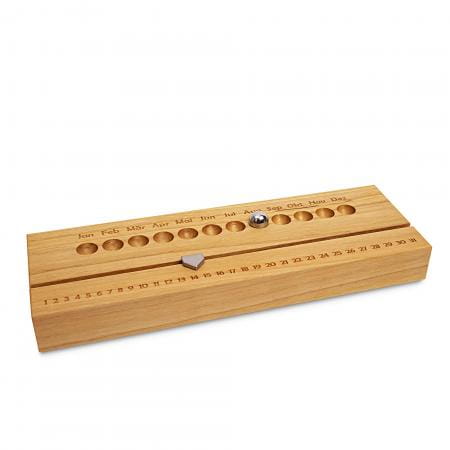 Ewiger Kalender aus Holz kaufen Handgemacht Steinhöringer Werkstätten