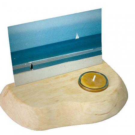 Fotohalter mit Teelicht-Christophorus Gemeinschaft-werky