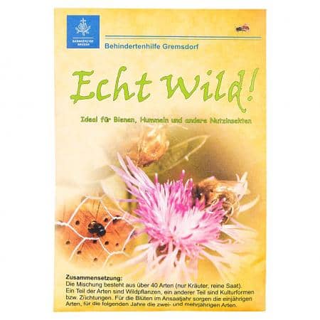 Echt Wild! Wildblumensamen-Barmherzige Brüder gemeinnützige Behindertenhilfe GmbH-werky