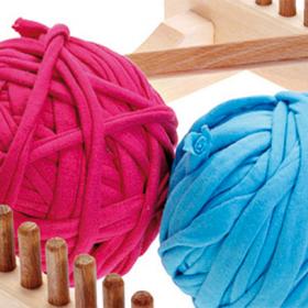 Bändchen-Material für Webrahmen--werky