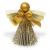 Origami-Schutzengel (Gold)-Pommerscher Diakonieverein-werky
