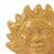 Gartendeko "Sonne" aus Keramik zum Aufstecken auf einen Holzstiel-Pommerscher Diakonieverein-werky