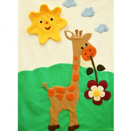 Kuscheldecke "Giraffe"-Pommerscher Diakonieverein-werky