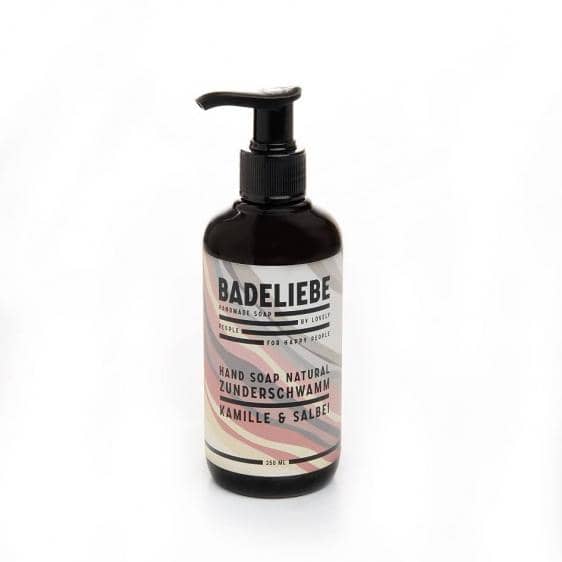 Hand Soap Zunderschwamm Kamille Salbei - BADELIEBE--werky