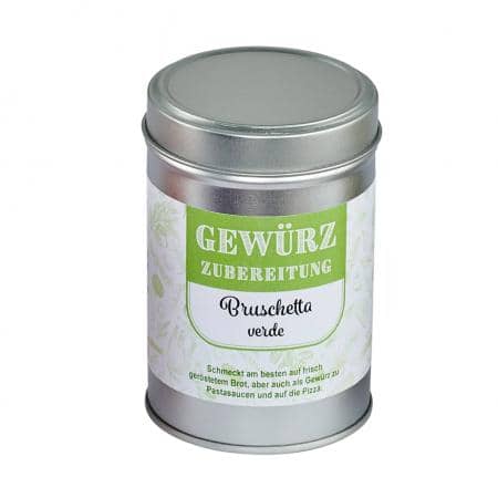 Gewürzmischung "Bruschetta classic" in Dose-Wendelstein Werkstätten-werky