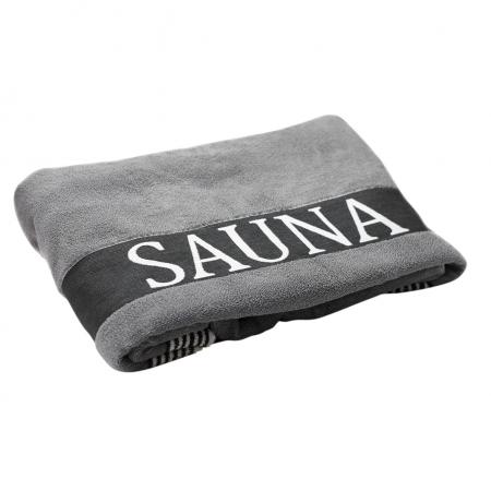 Saunahandtuch "Grau"-Blindenmanufaktur-werky