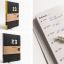 Nachhaltiger Taschenkalender 2023 aus 100 % Recyclingpapier „Design Kalender“ Craft-tyyp-werky