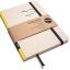 Nachhaltiger Taschenkalender 2023 aus 100 % Recyclingpapier „Design Kalender“ Öko-Limetten-Grün-tyyp-werky