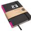 Nachhaltiger Taschenkalender 2023 aus 100 % Recyclingpapier „Design Kalender“ Öko-Shocking-Pink-tyyp-werky