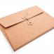 Sammelmappe - Envelope -Kaffee Braun--werky
