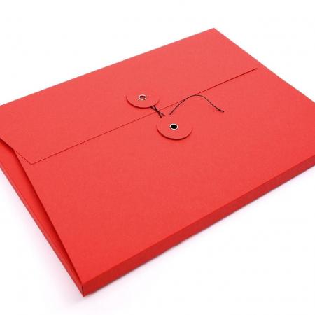 Sammelmappe - Envelope - Rot--werky