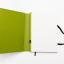 Handgemachtes Design-Notizbuch A5 aus 100 % Recyclingpapier „Schweizer Broschur“ - Limette Grün-tyyp-werky