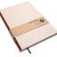Handgemachtes großes Design-Notizbuch aus 100 % Recyclingpapier „BerlinBook“ - Kaffee Braun/Recyclingkarton-tyyp-werky