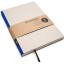 Handgemachtes Design-Notizbuch A5 aus 100 % Recyclingpapier „BerlinBook“ - Blau - Recyclingkarton-tyyp-werky