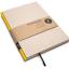 Handgemachtes Design-Notizbuch A5 aus 100 % Recyclingpapier „BerlinBook“ - Taxi Gelb - Recyclingkarton-tyyp-werky
