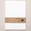Handgemachtes Notizbuch A4 Softcover aus 100 % Recyclingpapier „Blanko“--werky