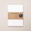 Handgemachtes Notizbuch A6 Softcover aus 100 % Recyclingpapier „Blanko“--werky