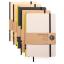 Handgemachtes Design-Notizbuch A5 aus 100 % Recyclingpapier - Holz - Kirsche Echtholzfurnier-tyyp-werky