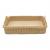 Tablett geflochten aus Weide mit Holzboden, klein - Creme-Manufact Korbflechterei - ONLINESHOP-werky