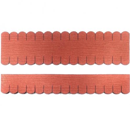 3 Sets Dachschindeln Biberschwanz (33 mm) rot--werky