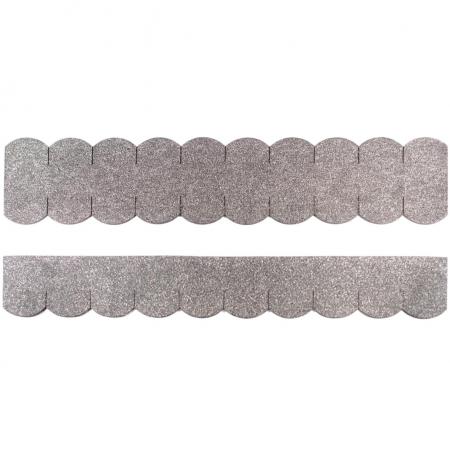 3 Streifen Dachschindeln Biberschwanz (50 mm) - First grau--werky