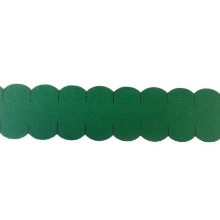 3 Streifen Dachschindeln Biberschwanz (50 mm) - First grün--werky