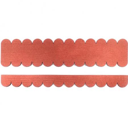 1 Streifen Dachschindeln Rund (41 mm) - First rot--werky