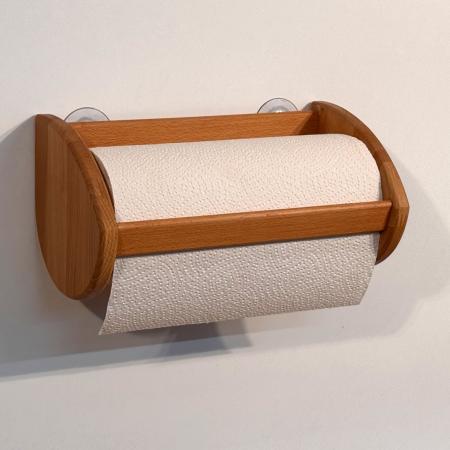 Küchenrollenhalter Buche--werky