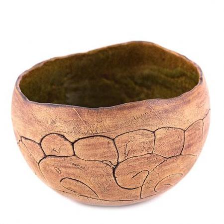 Übertopf "Pflanzkugel" Schnecke (18,00 cm)-Manufaktur Martinshof-werky