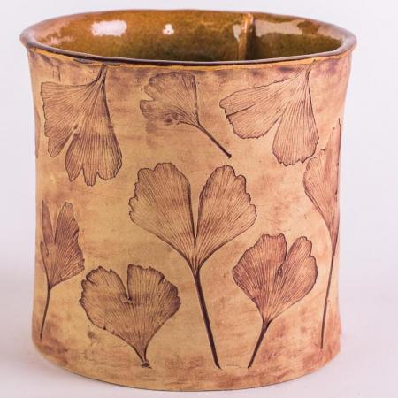 Übertopf floral Ginkgo-Manufaktur Martinshof-werky