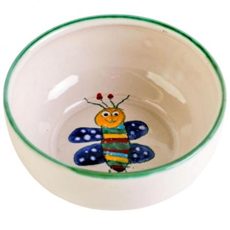Müslischale 12,50 cm "Eintagsfliege" flach--werky