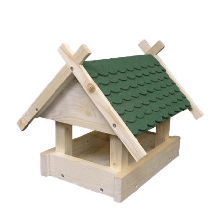 Vogelhaus Bausatz (klein) grün--werky
