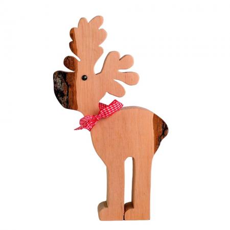Elch " Rudi" 30 cm Natur--werky