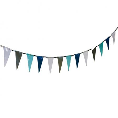 5 Meter Wimpelkette "Marine" mini--werky