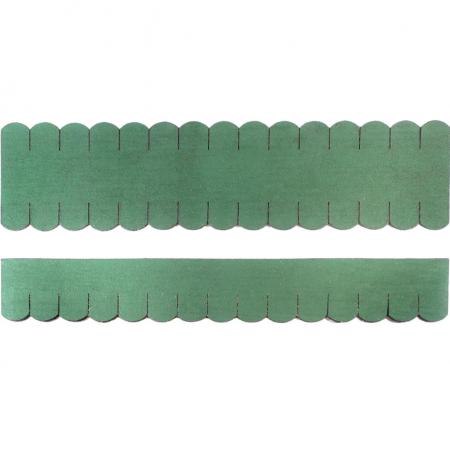 2 Set Dachschindeln Biberschwanz (33 mm) grün--werky