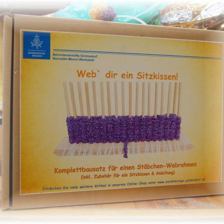 Komplettbausatz Stäbchenwebrahmen--werky