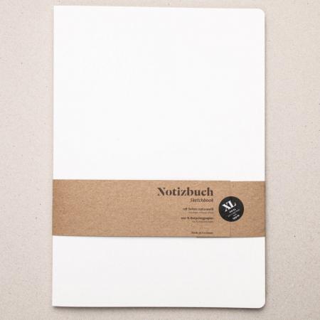 Notizbuch A4 „Blanko“ – Viel Raum für freie Gedanken--werky