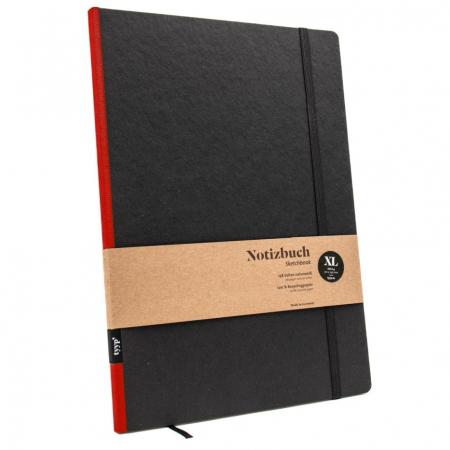 Notizbuch A4 „Klassik“ – Großformat für Alltag & Beruf--werky