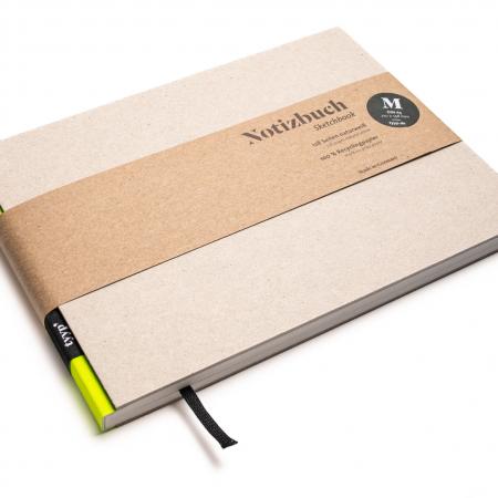 Notizbuch A5 Querformat „BerlinBook“ – Kreatives Design für Visionäre-tyyp-werky