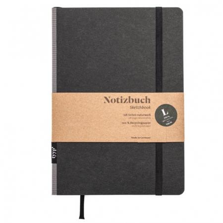 Notizbuch A5 „Klassik“ mit perforierten Seiten--werky
