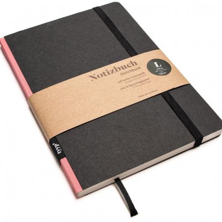 Notizbuch A5 „Klassik“ mit perforierten Seiten--werky