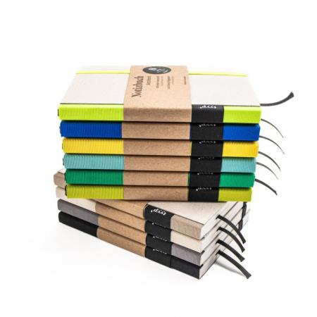 Kleines Notizbuch A6 Klassik – Hardcover, Gummiband & Lesebändchen, Made in Germany-tyyp-werky